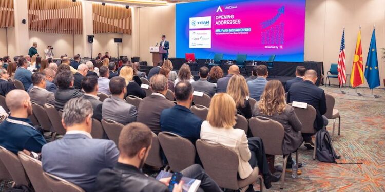 Конференција за дигитализација на АмЧам: Усогласување помеѓу јавниот и приватниот сектор за сигурна дигитална иднина